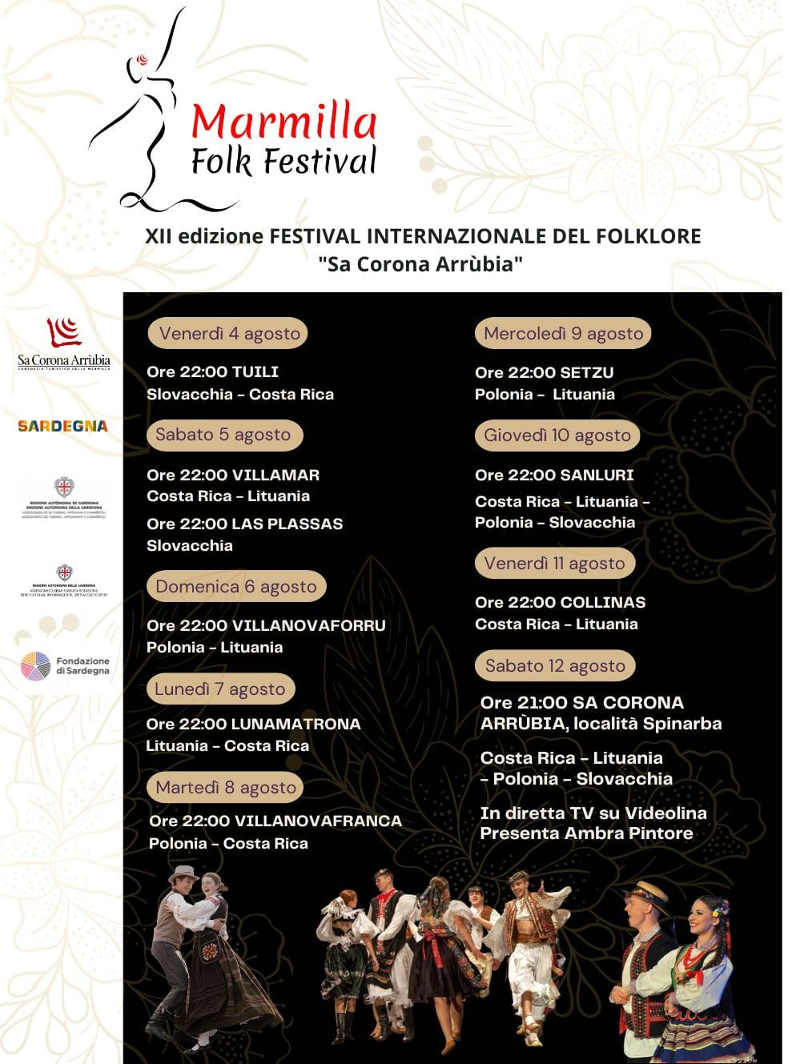 Marmilla Folk Festival Locandina